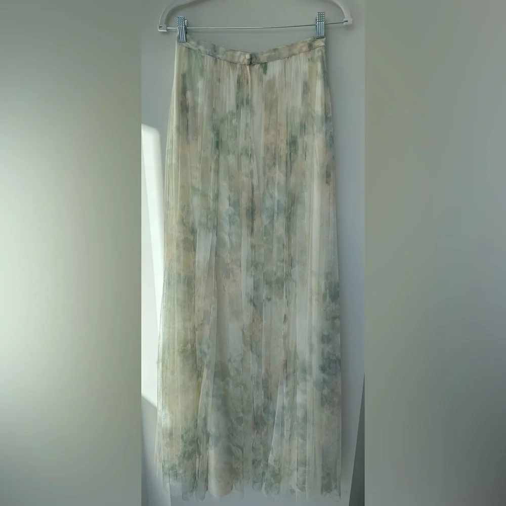 Jenny Yoo Pastel Maxi Skirt - Picture 7 of 13